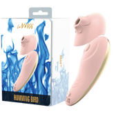 La Viva Hummingbird Tapping and Vibrating Clitoral Massager Pink Clit Ticklers and Pulsators